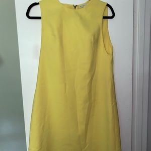 Alice & Olivia yellow dress
